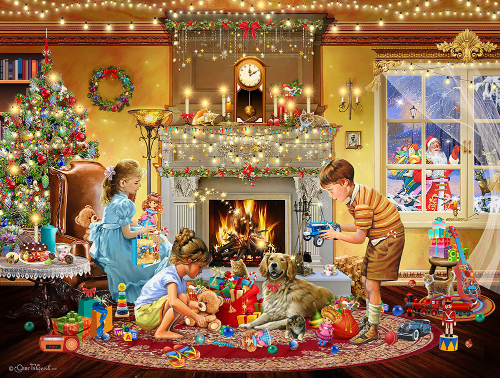 Gifts For Christmas Jigsaw Puzzle