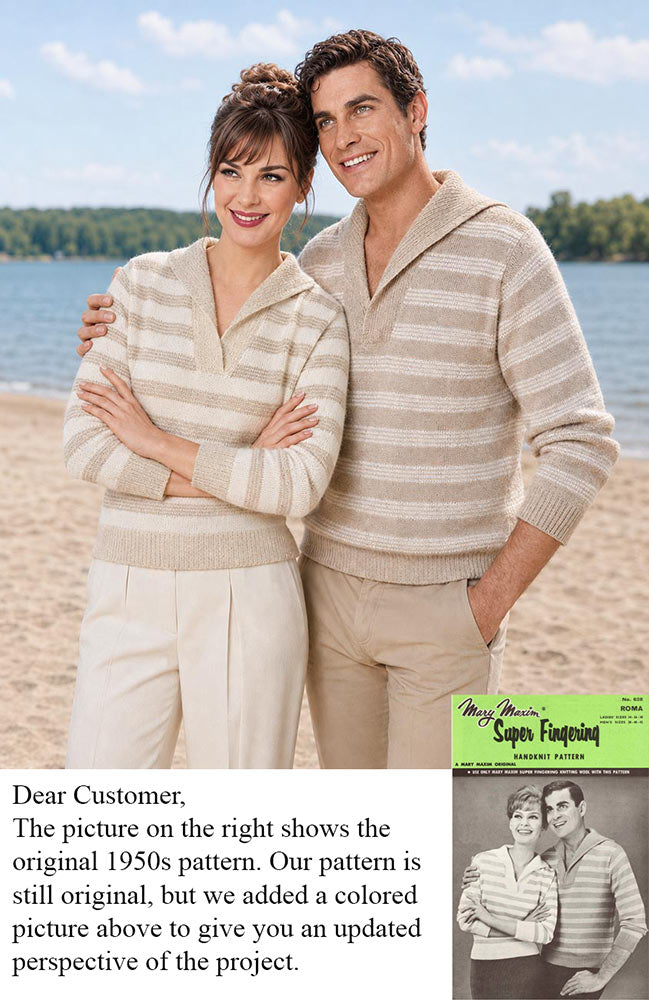 Roma Matching T-shirts Pattern