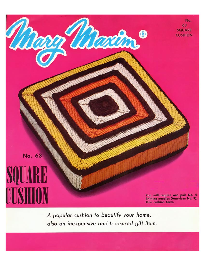 Square Cushion Pattern