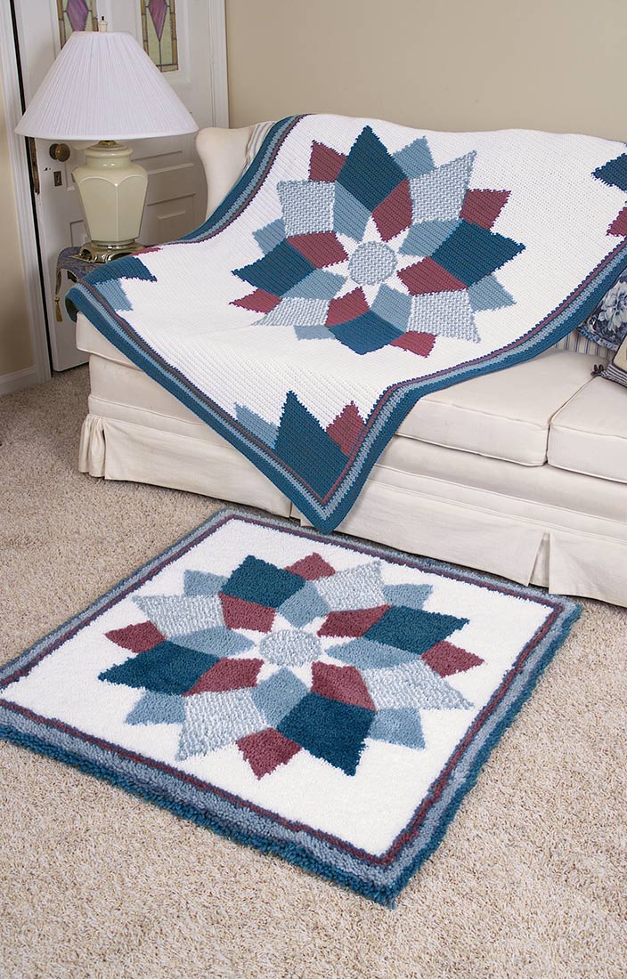 Dahlia Afghan Pattern