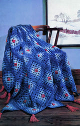 Modèle afghan en denim