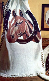 Horse's Head Afghan Pattern