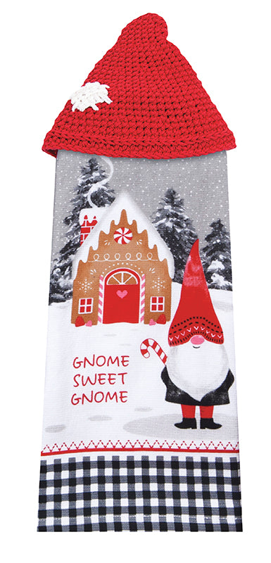 Gnome Sweet Gnome Plush Towel