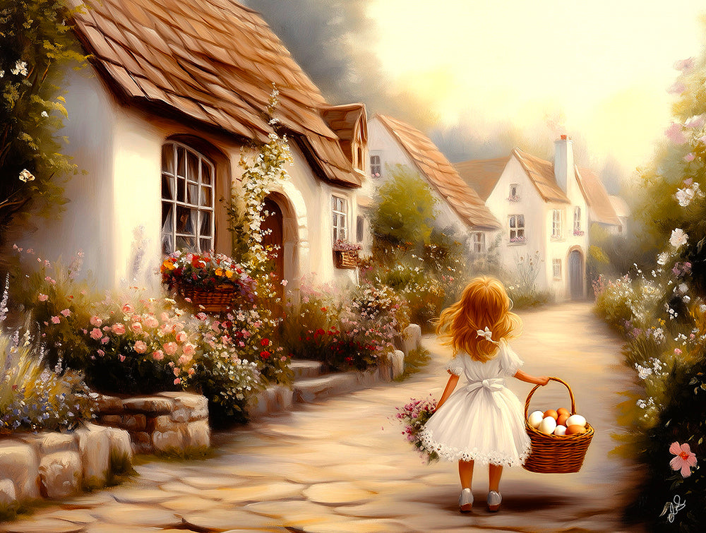 Delivering Eggs Jigsaw Puzzle