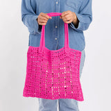Free Lily Fresh Mesh Crochet Tote Bag Pattern