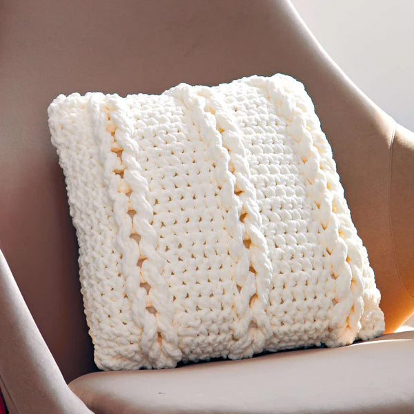 Chain Pillow Pattern Free Bernat Chain Links Pillow Pattern – Mary Maxim Ltd