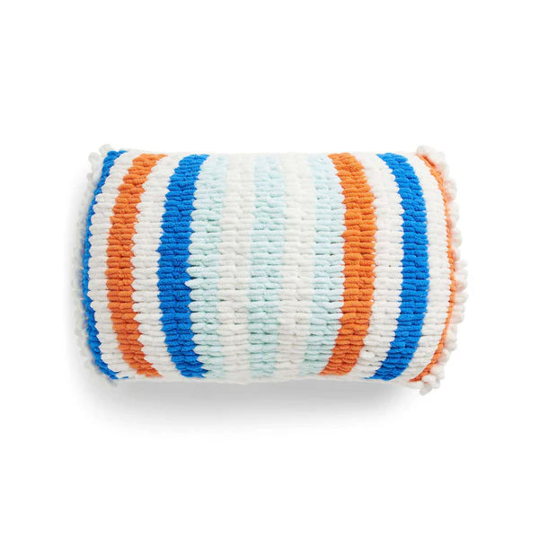 Free Bernat EZ Stripe-Mazing Pillow Pattern, Version 3