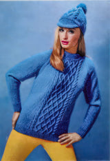 Ladies' Pullover And Cap Pattern
