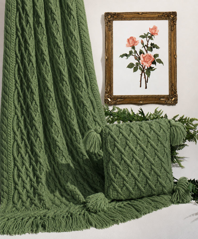 Cable Afghan Pattern