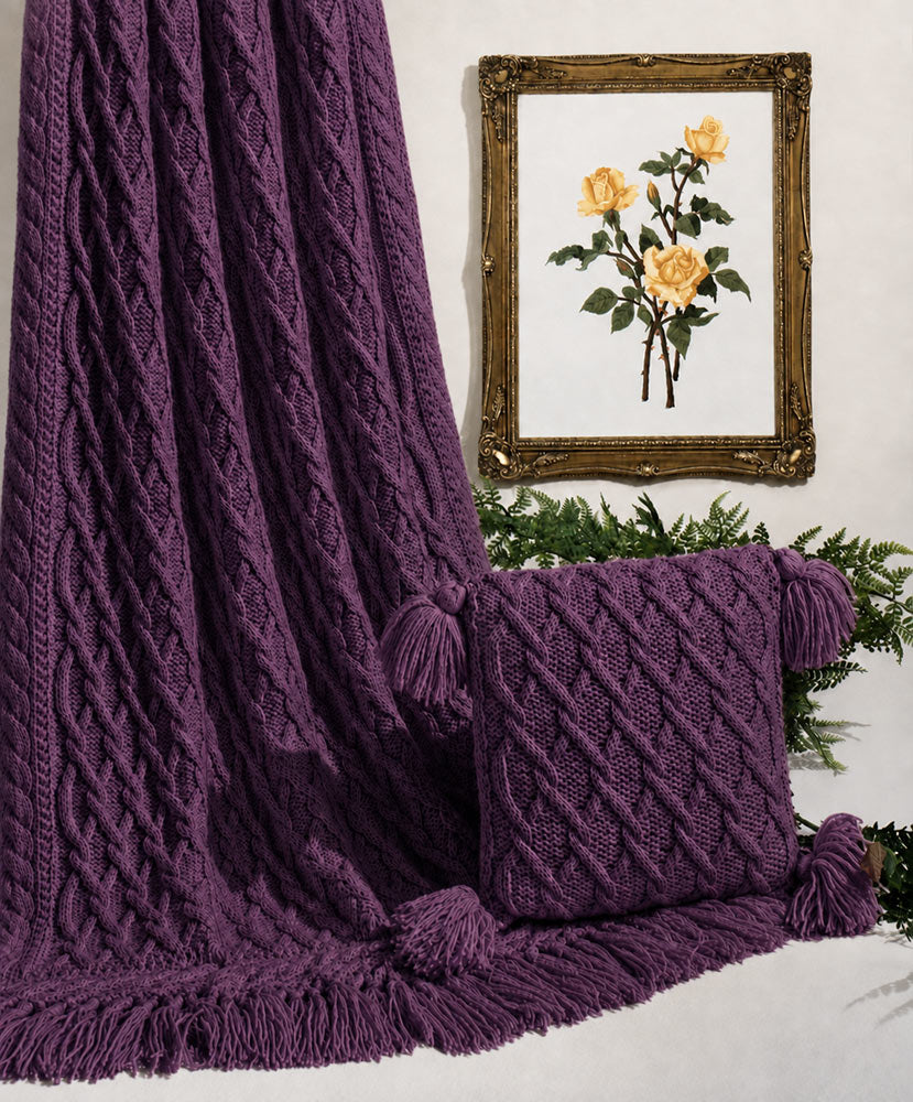 Cable Afghan Pattern