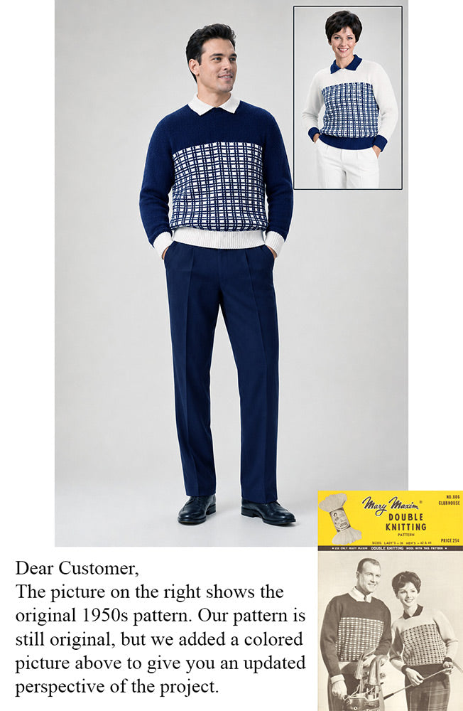 Club House Pullover Pattern