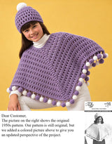 Child's Poncho & Tam Pattern