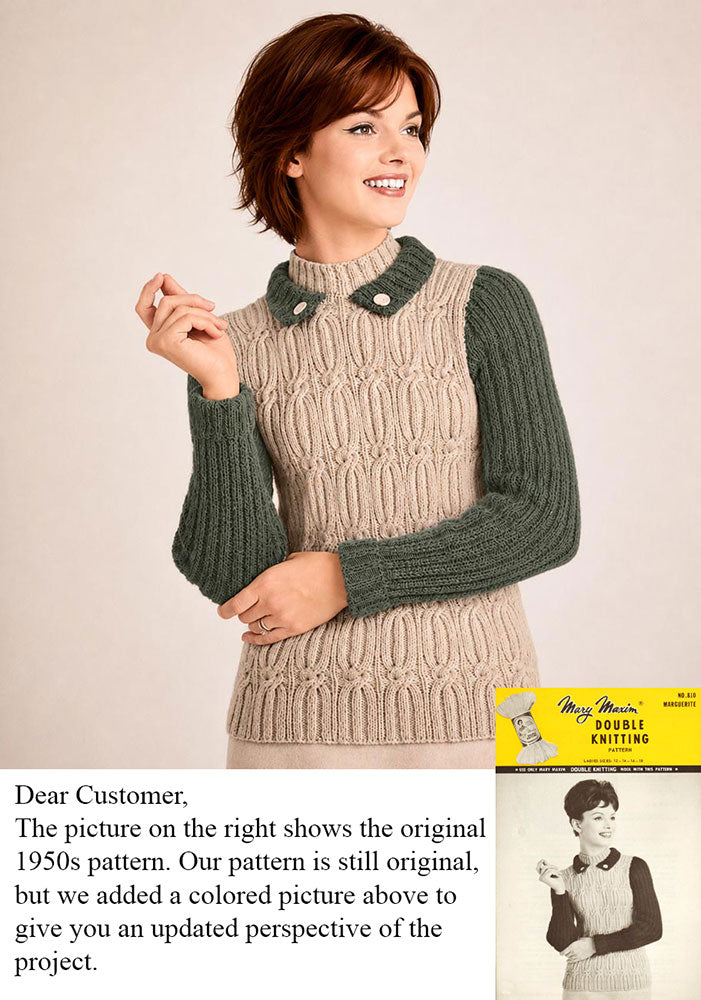 Marguerite Sweater Pattern