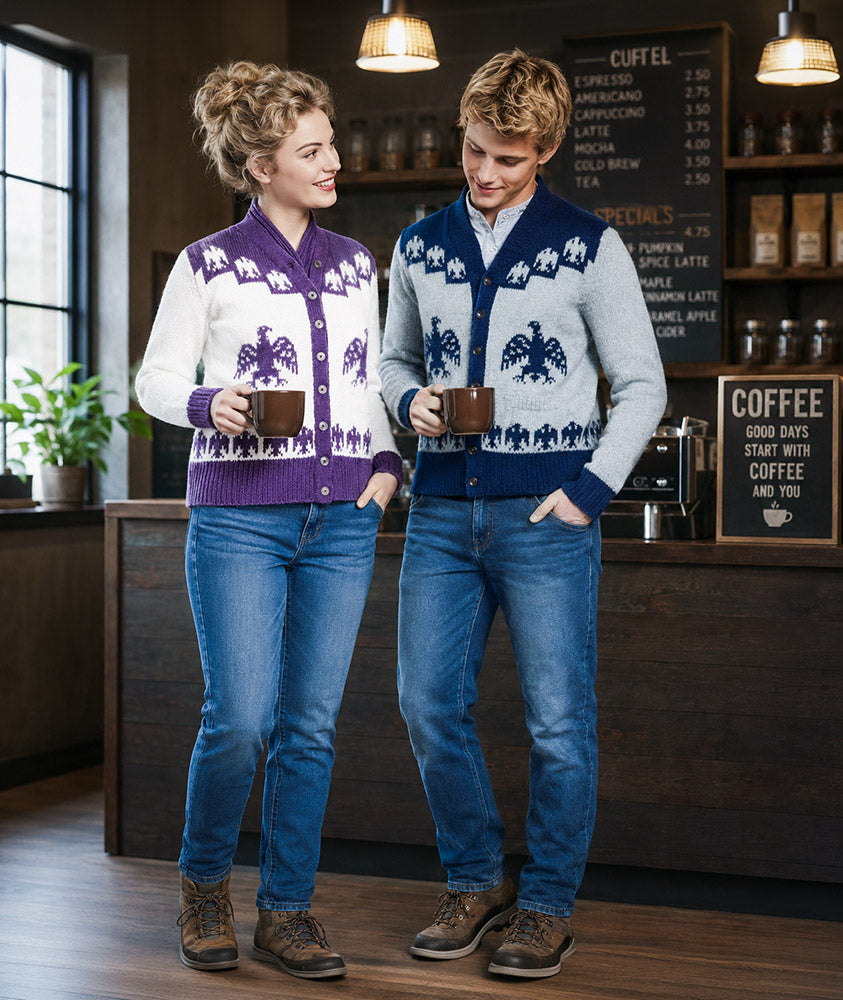 American Eagle Cardigan Pattern