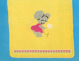 Modèle de couverture de lit de bébé Jolly Jumbo Mouse