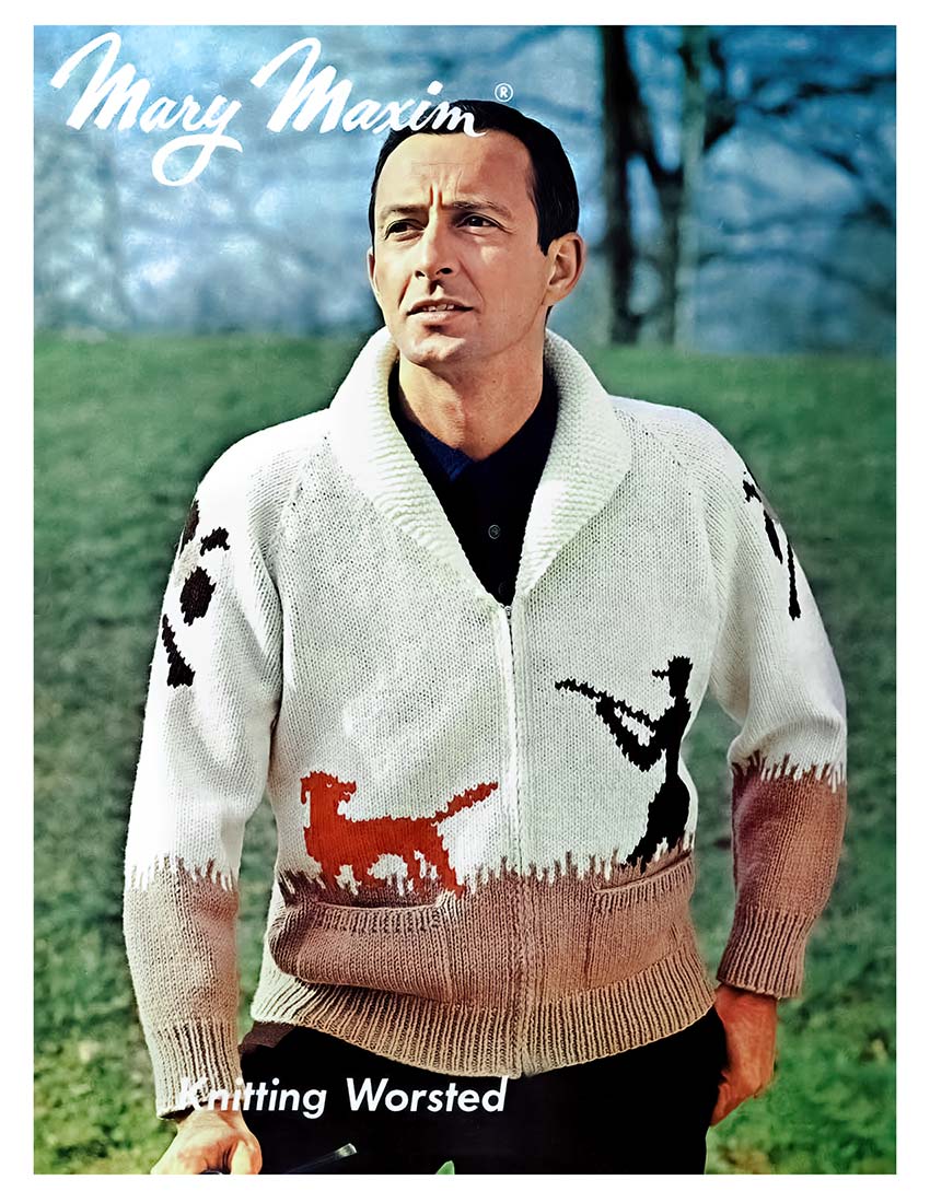 Ladies' or Youth Pheasant Cardigan Pattern – Mary Maxim Ltd