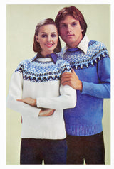Ladies' & Men's Match Mates Pullover Pattern