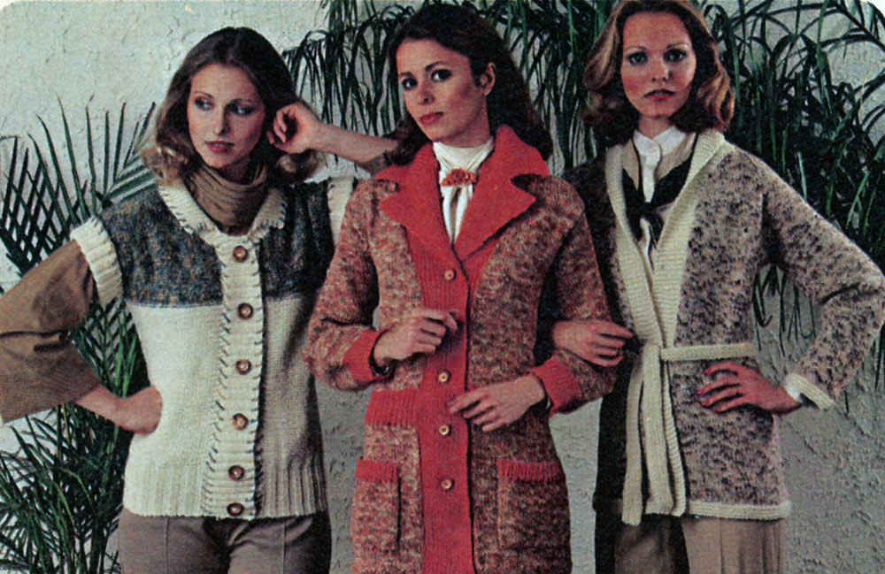 Modèle de cardigan brodé