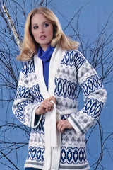 Patron de veste portefeuille pour femme