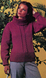 Turtleneck Pullover Pattern