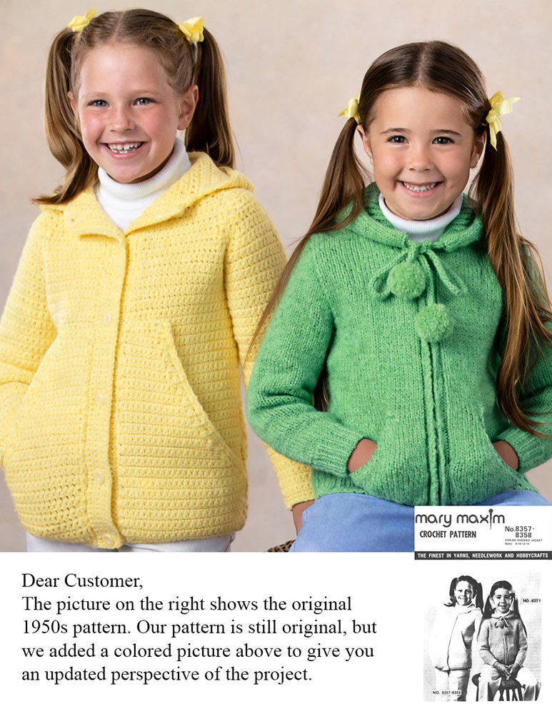 Child's hooded Jacket Pattern