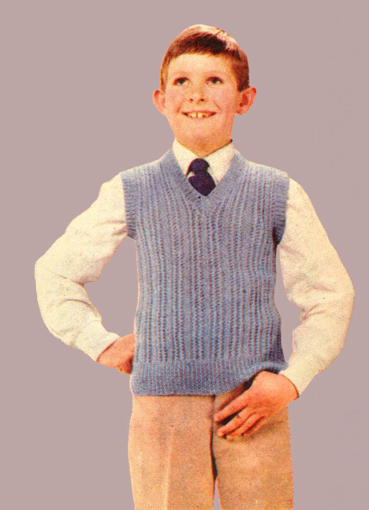 Sandy Sleeve-less Pullover Pattern