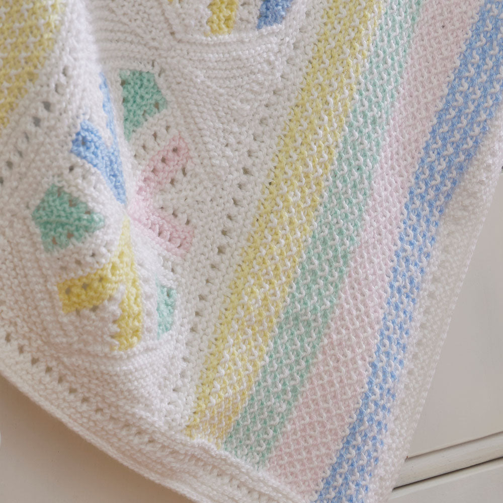 Hexagons and Honeycombs Baby Blanket