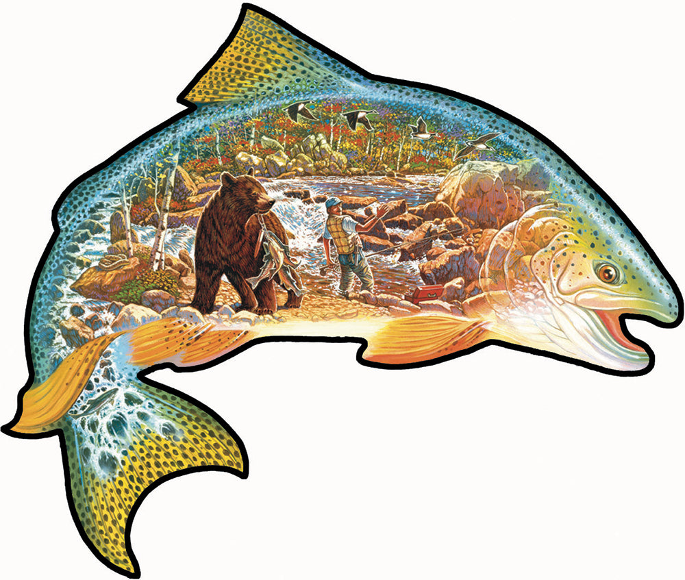 Trout Story Jigsaw Puzzle