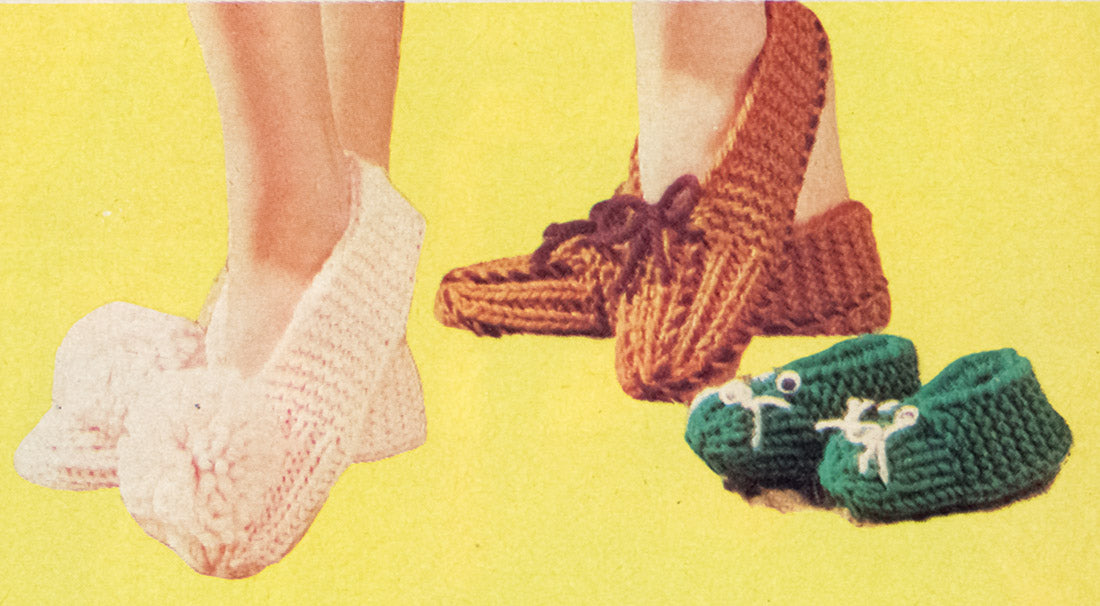Pixie Slipper Sox Pattern – Mary Maxim Ltd