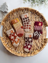 Yuletide Mosaic Mini Stockings