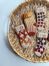 Yuletide Mosaic Mini Stockings
