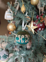Yuletide Mosaic Ornaments