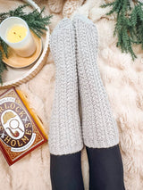 Snowdrift Wheat Slipper Socks