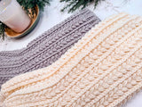 Snowdrift Wheat Slipper Socks