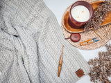 Braided Wheat Crochet Lapghan