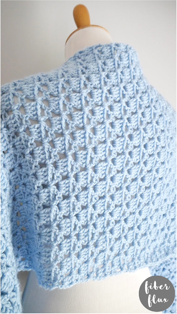 Morning Glory Crochet Shawl
