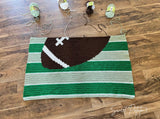 Football Sports Throw Blanket