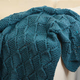 Argyle Knit Throw