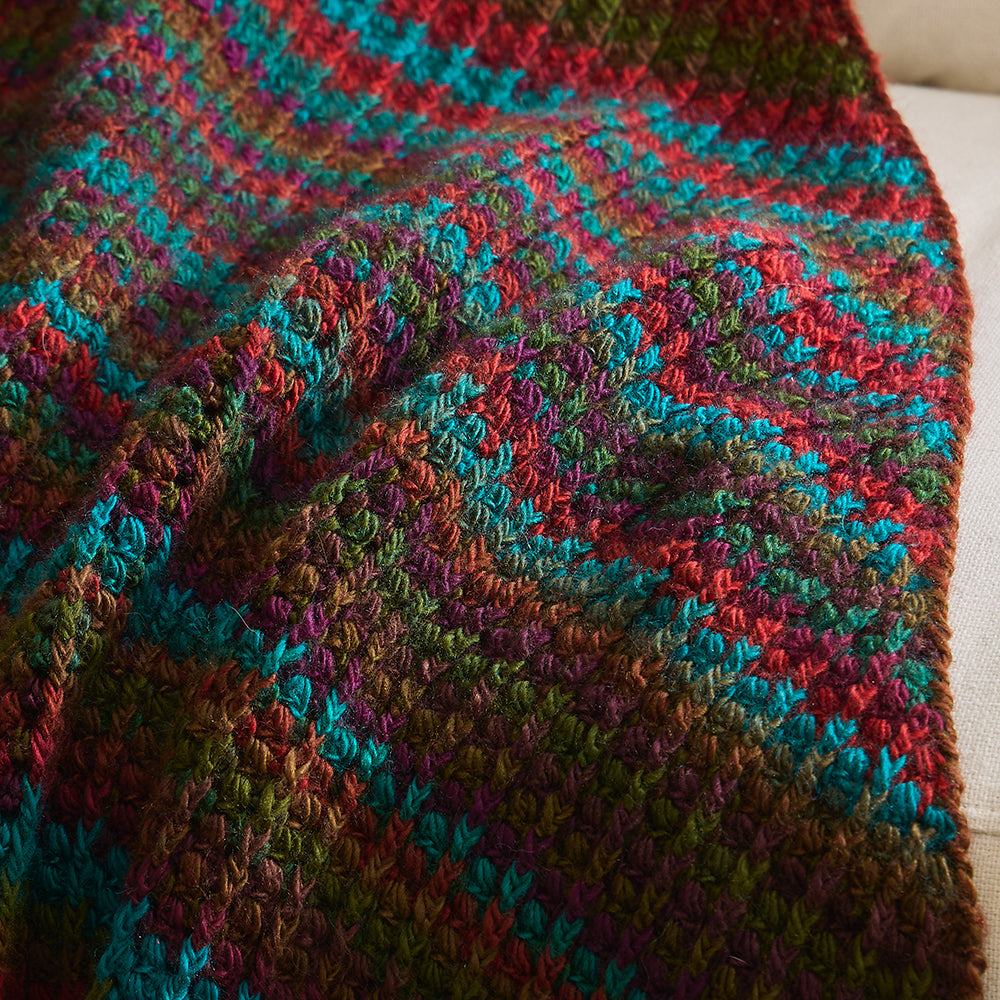 Bean & Cable Throw