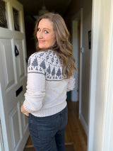 Adult Twinkling Trees Sweater