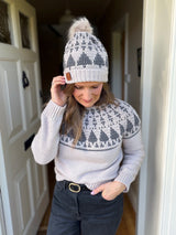 Adult Twinkling Trees Sweater