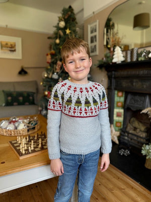 Children's Twinkling Trees Sweater