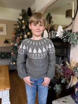 Children's Twinkling Trees Sweater