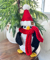 Merry & Bright Santa Penguin