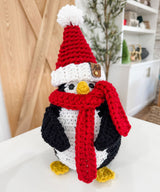 Merry & Bright Santa Penguin