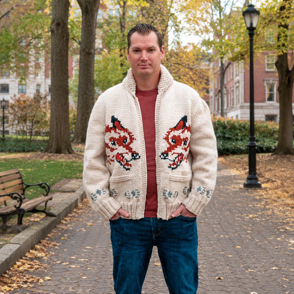 Wolf Cardigan Knit Kit | Project Hail Mary Fox Sweater – Mary