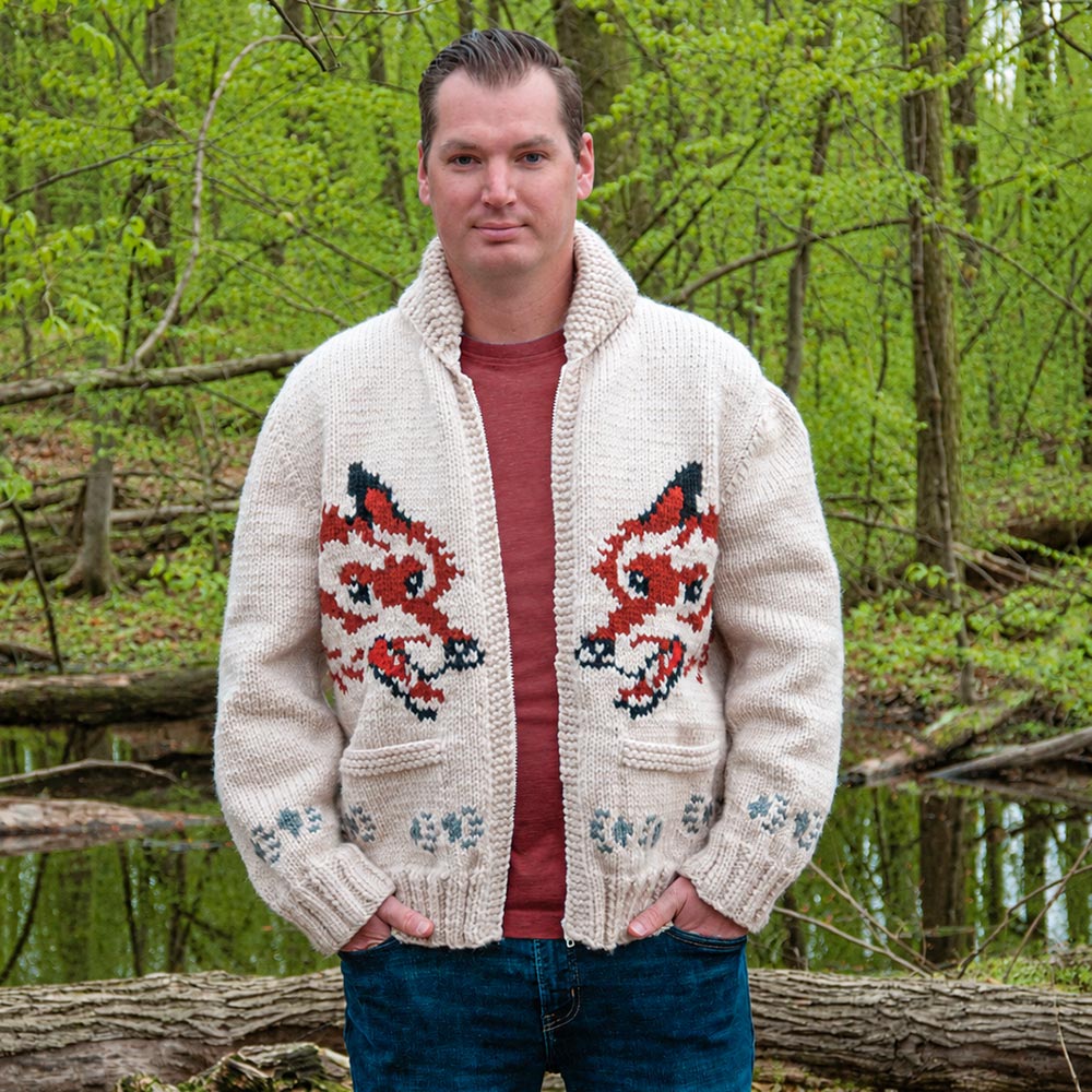 Wolf Cardigan Knit Kit (Project Hail Mary Version) – Mary Maxim Ltd