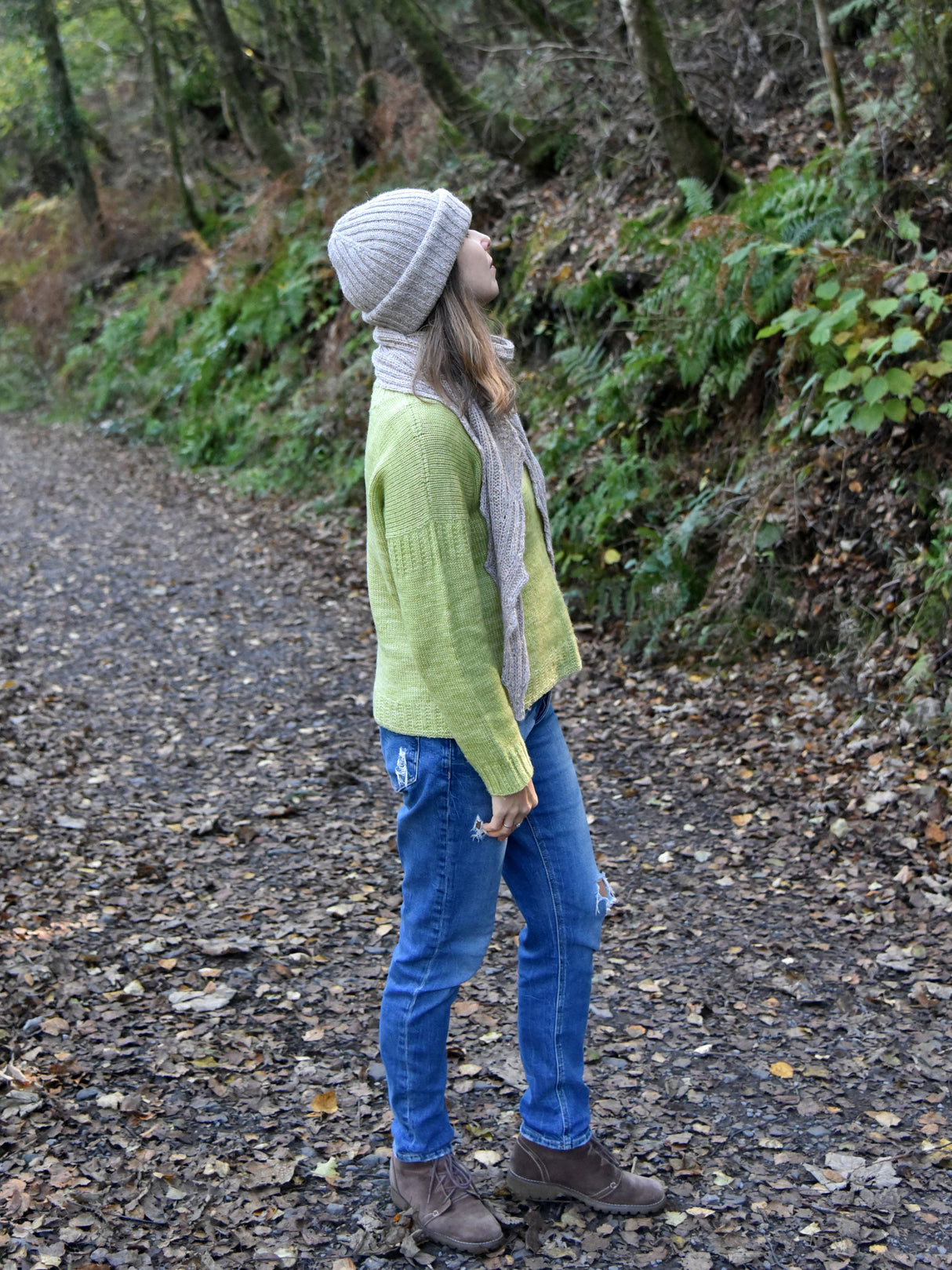 Morning Mist Hat & Scarf - Baby to Adult
