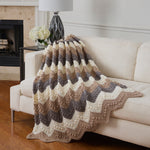 Bobbles Chevron Blanket