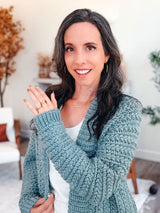 Wheat Stitch Cardigan